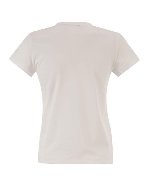 Polo Ralph Lauren White Classic Fit Crew Neck T Shirt