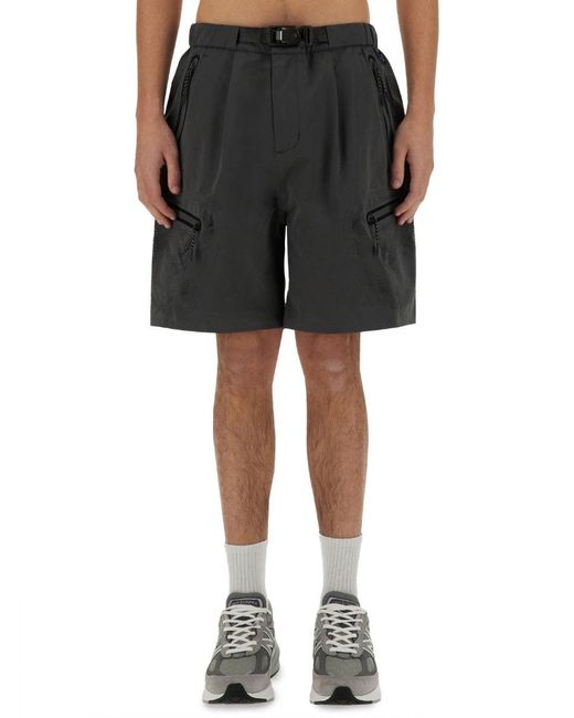 Alpha Industries Black Short Laser Cut for men