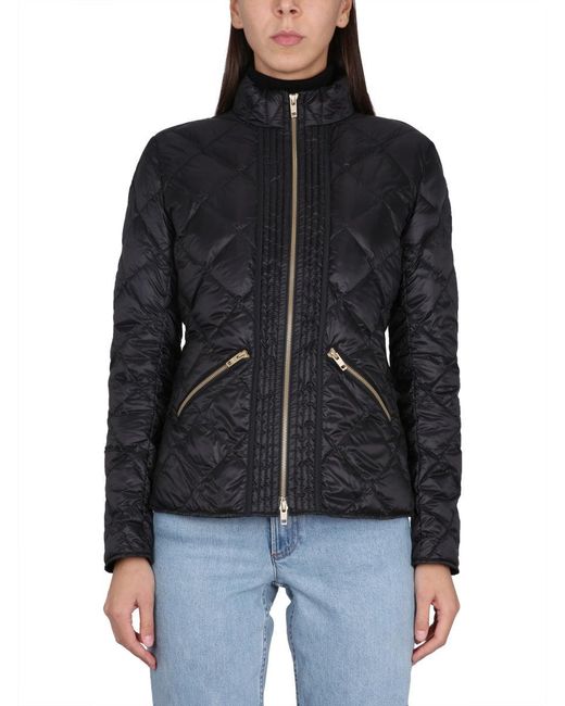 Fay Black Light Down Jacket In Water-repellent Nylon