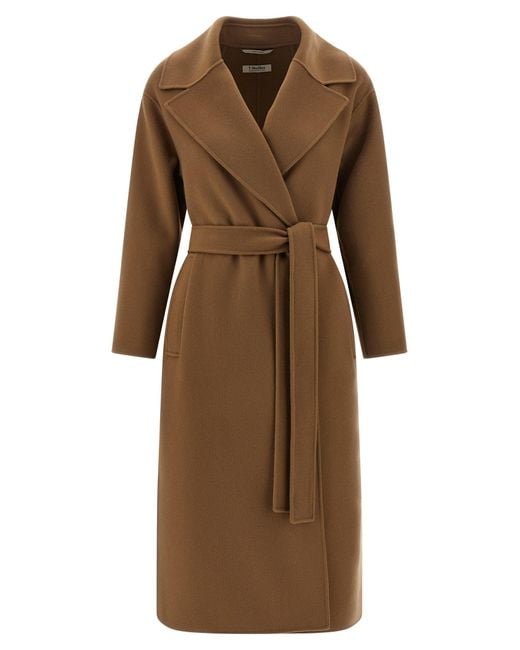 Manteau 'cuore' Max Mara en coloris Brown