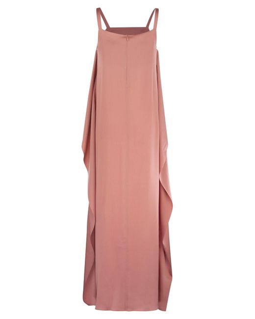 Antonelli Pink Silk Blend Dress
