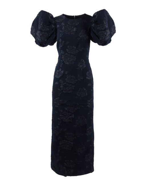 ROTATE BIRGER CHRISTENSEN Blue Ruby Long Dress