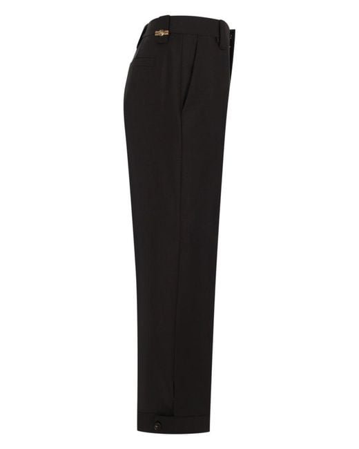 Versace Black Pantalone for men