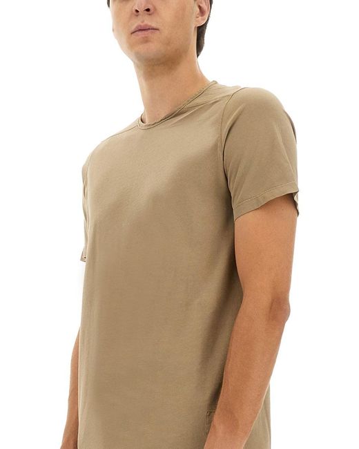 Rick Owens Natural "Level T" T Shirt