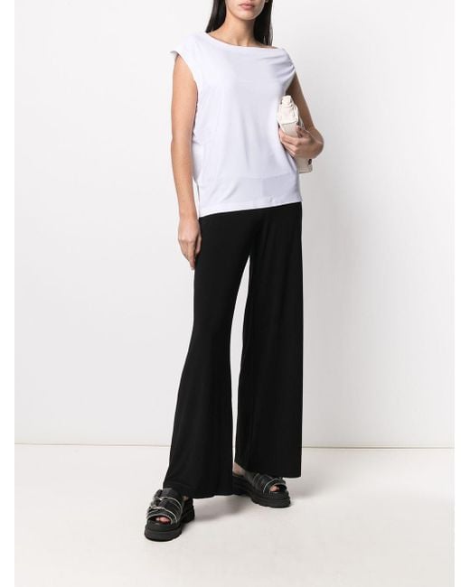 Norma Kamali Black Pants & Shorts