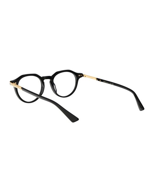Bottega Veneta Black Transparent Acetate Glasses for men