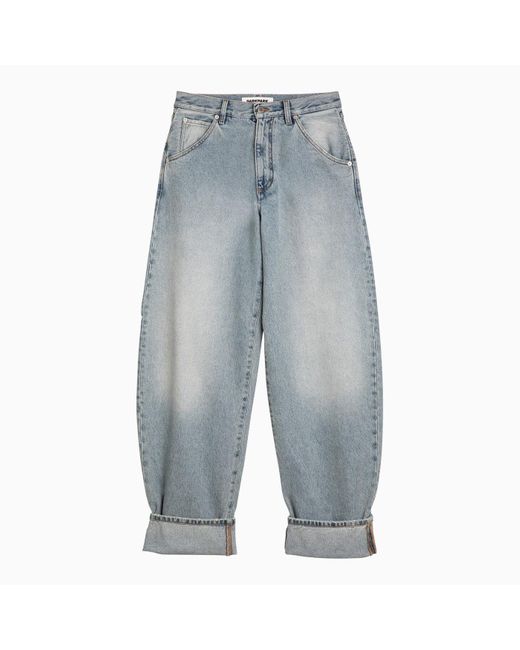 DARKPARK Loose Fitting Washed Effect Denim Jeans in Blue | Lyst