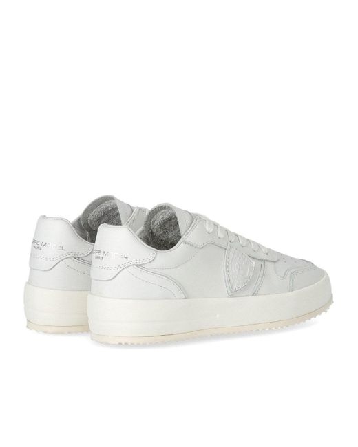 Philippe Model White Nice Low Sneaker
