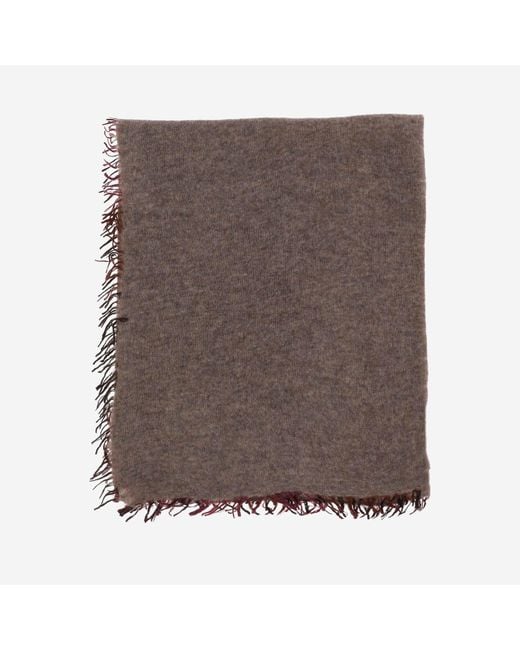 Faliero Sarti Brown Little Adriana Cashmere Schal