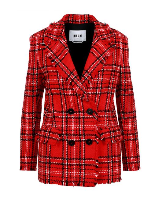 MSGM Red Jackets