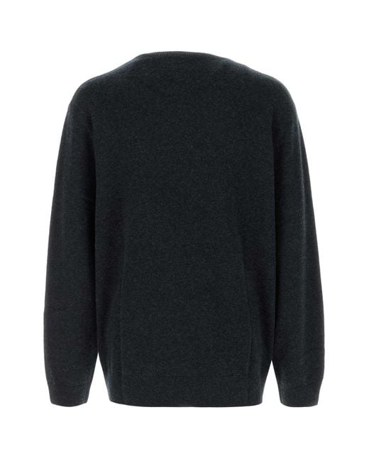LeKasha Black Round Neck Sweater for men