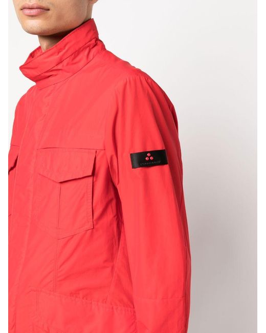 Peuterey Red Metal Blouson Jacket for men