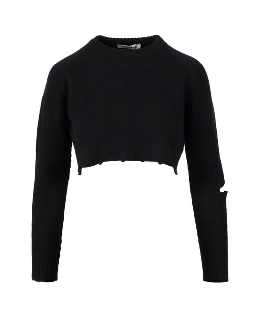 A PAPER KID Black Sweaters