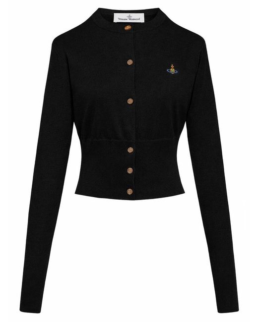 Vivienne Westwood Black Bea' Cardigan