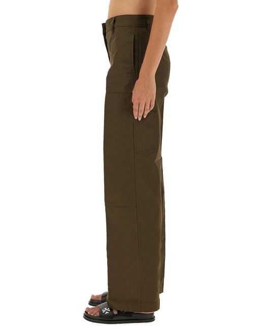 Tory Burch Green Cargo Pants