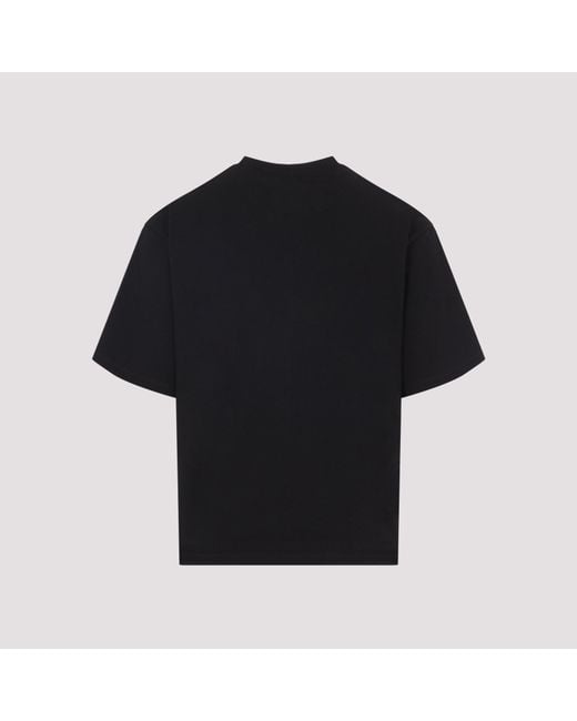 Saint Laurent Black Cotton T Shirt