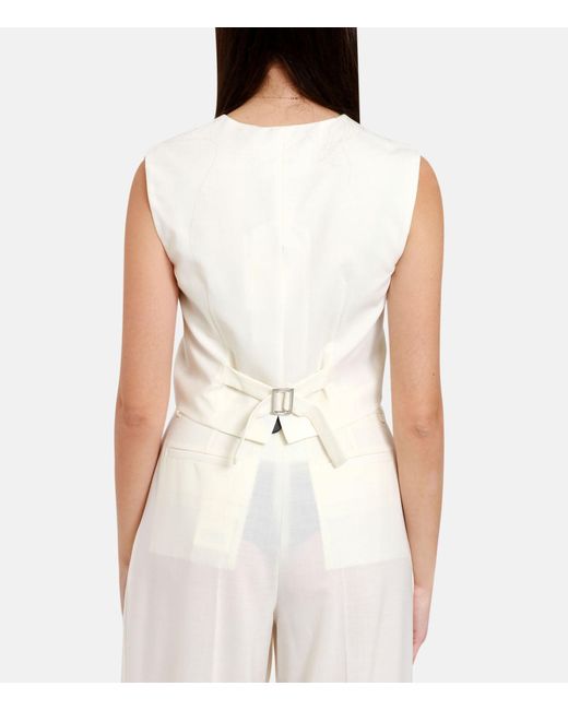 Erika Cavallini Semi Couture White Jackets