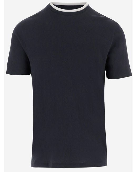 Vince Black Cotton T Shirt