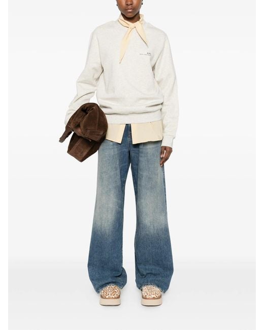 A.P.C. White Sweat Standard Item Gots