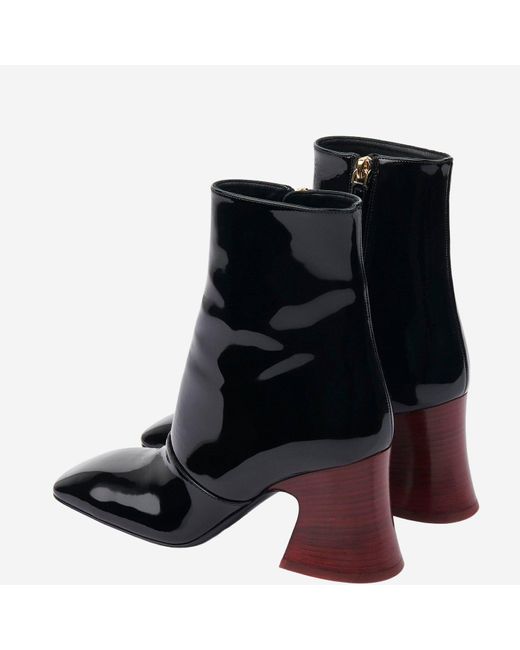 Chloé Black Janis Heeled Ankle Boot