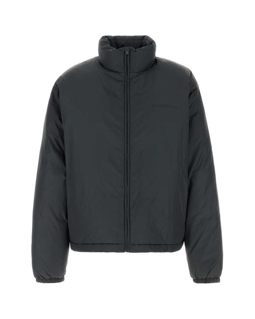Fear Of God Black Charcoal Nylon Down Jacket for men