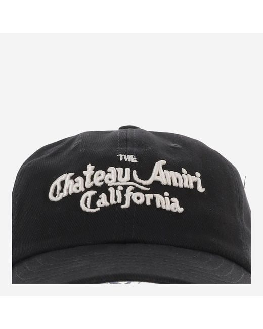 Amiri Black Hats Cotton for men