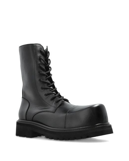 Vetements Black Stomp Combat Boot