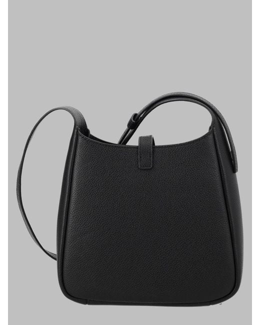 Tory Burch Black Mini Leather Shoulder Bag
