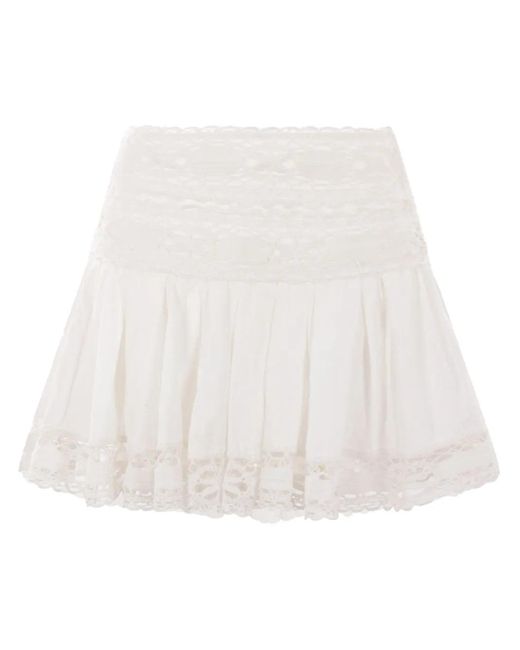 Isabel Marant Marant Étoile Violana Minirok in het White