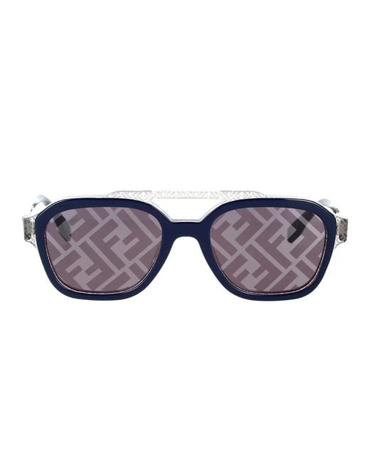 Fendi Purple Fe40076 U Sunglasses
