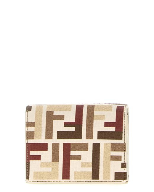 Fendi 'trifold' Mini -portemonnee in het Pink
