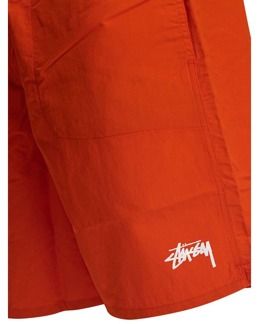 Stussy Badebekleidung in Orange für Herren