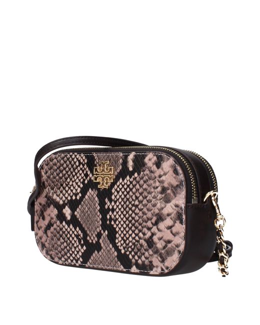 Tory Burch Brown Leather Crossbody Bag