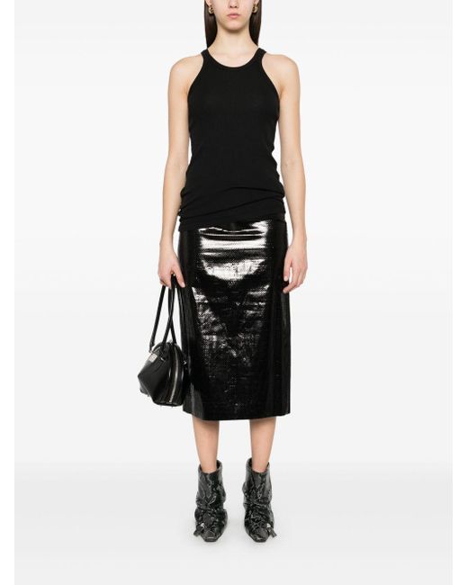 Sportmax Black Nastie Tank Top