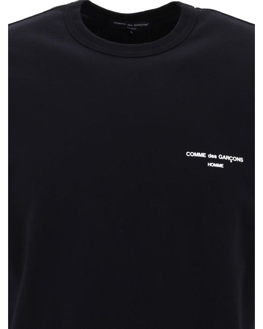 Comme des Garçons T -Shirt mit Logo in Black für Herren