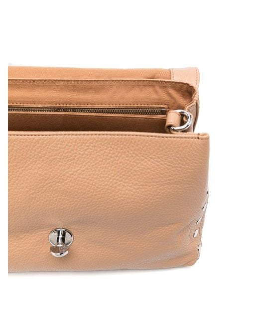 Zanellato Natural Postina täglich kleine Lederhandtasche