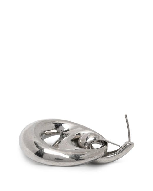 Panconesi Metallic Blow Up Drop Earrings