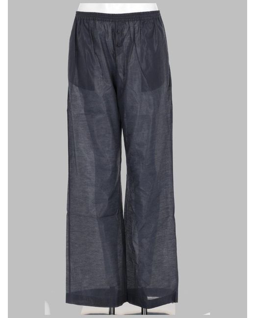 Paloma Wool Blue Relaxed Fit Organic Cotton Trousers