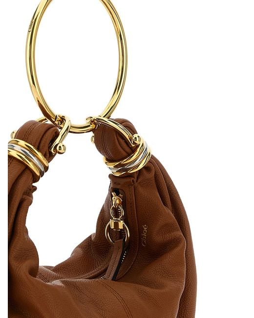 Chloé Chloé 'bracelet Hobo' Kleine Handtas in het Brown