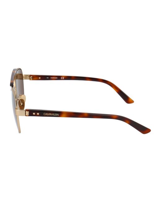 Calvin Klein Brown Sunglasses