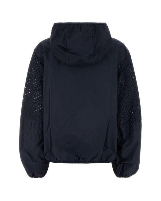 Moncler Blue Nylon Zelkova Jacket