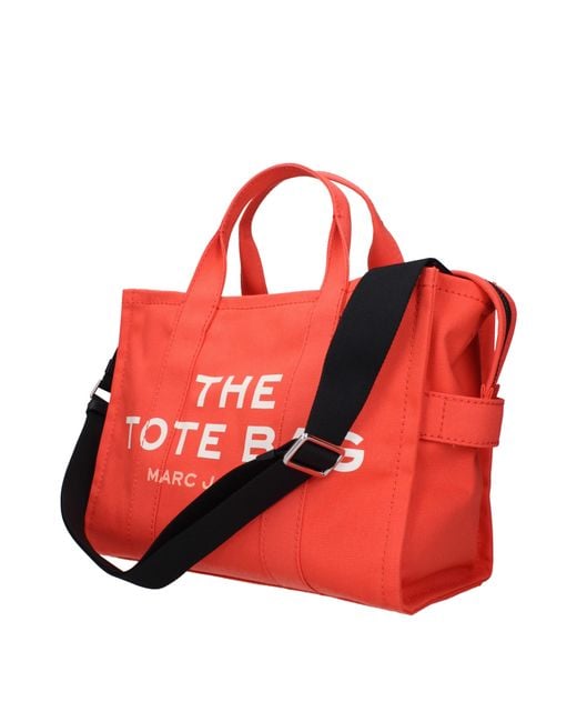 Marc Jacobs Red Handbags The Tote Bag Fabric/Electric