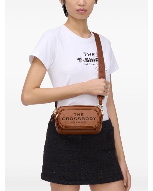 Marc Jacobs Brown Die Crossbody Leder -Umhängetasche