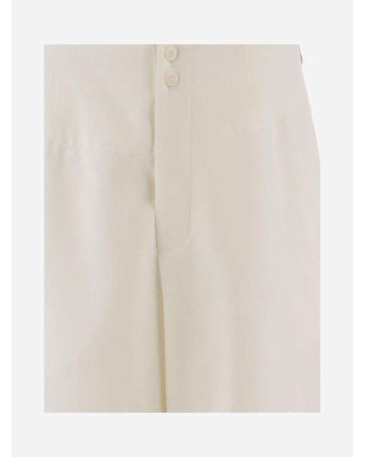 Jacquemus White Moisson Short Trousers