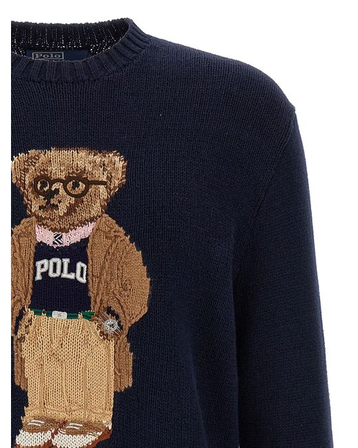 Polo Ralph Lauren Pullover "Polo Bear" in Blue für Herren