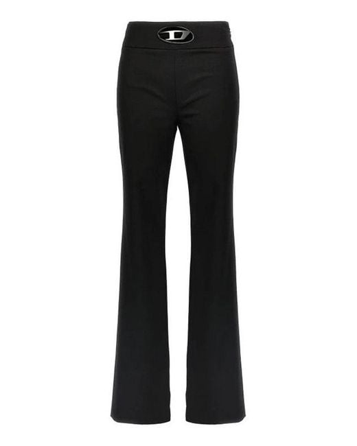 DIESEL Black Straight Pants