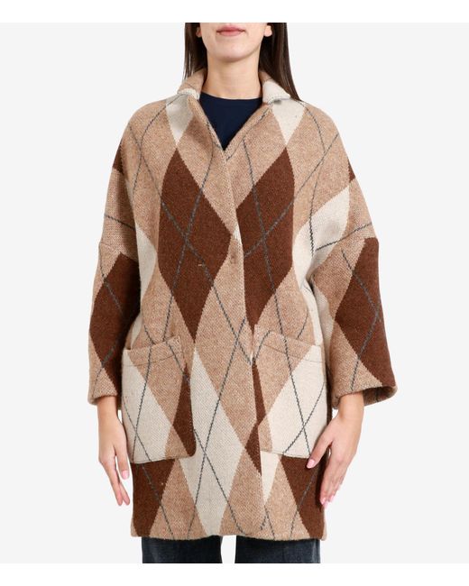 Semicouture Brown Coats