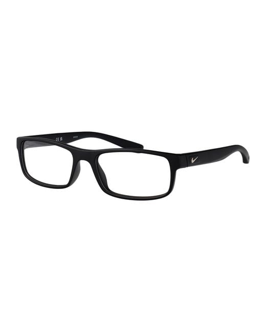 Nike Brown Matte Acetate Glasses for men