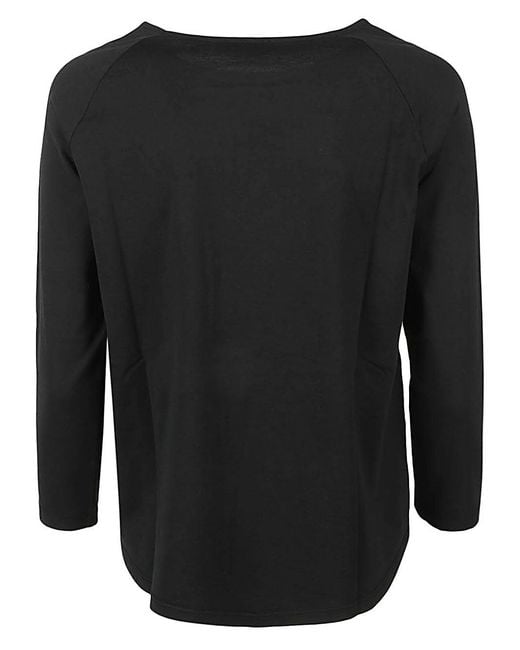 Base London Black Cotton Sweater