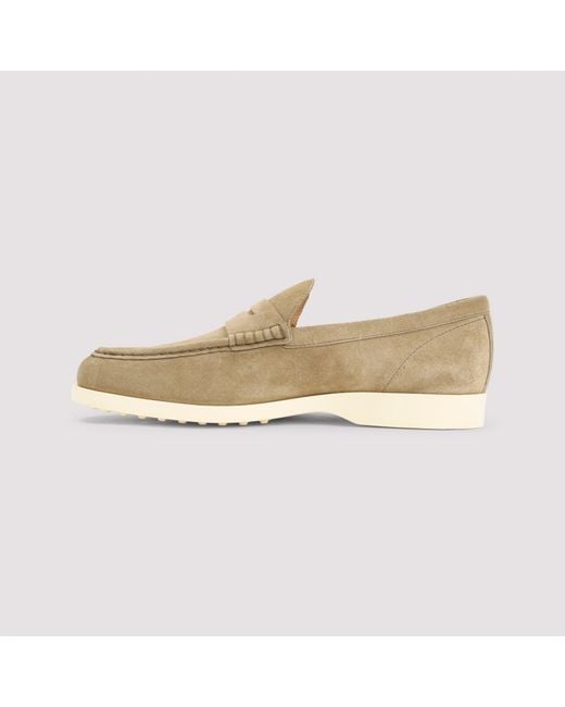 Tod's Natural Light Loafers